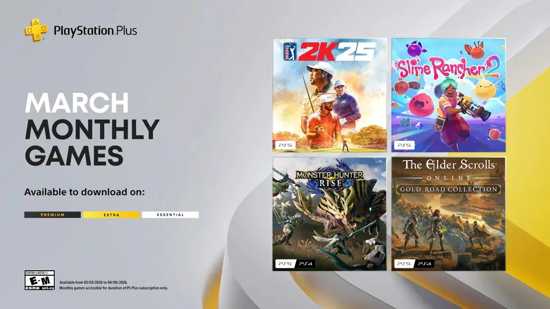 PlayStation Plus March 2026